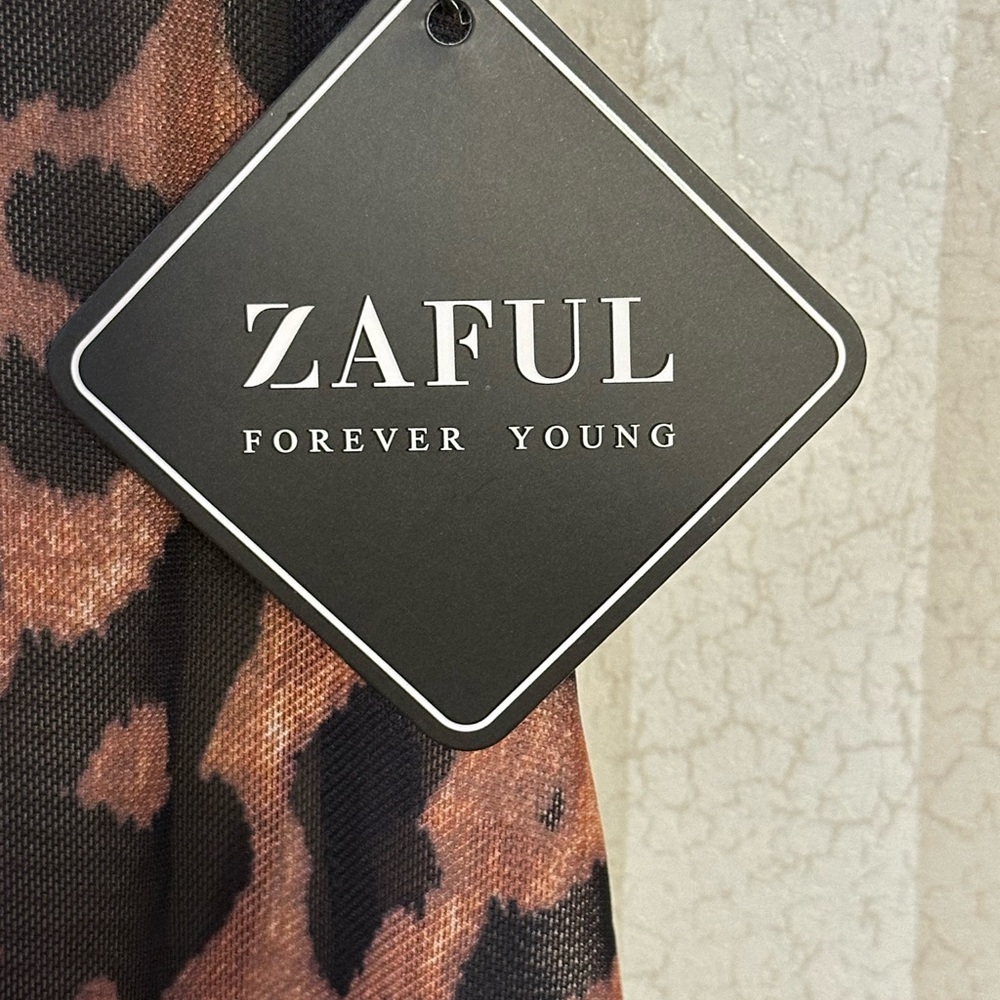 Leopard print chemise lingerie - Picture 7 of 12